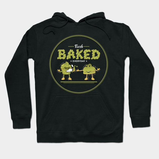 Fresh baked everyday Hoodie by Markus Schnabel